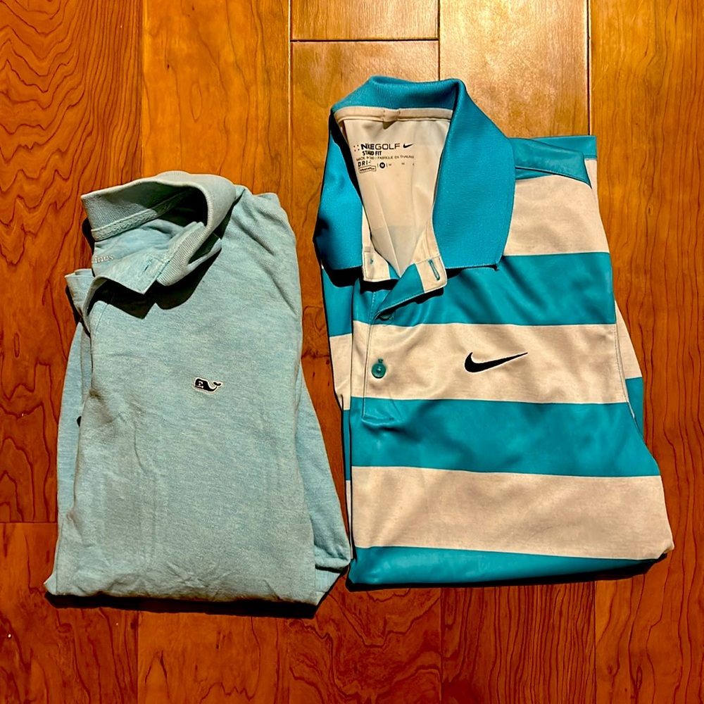 2 Medium Men’s Polos